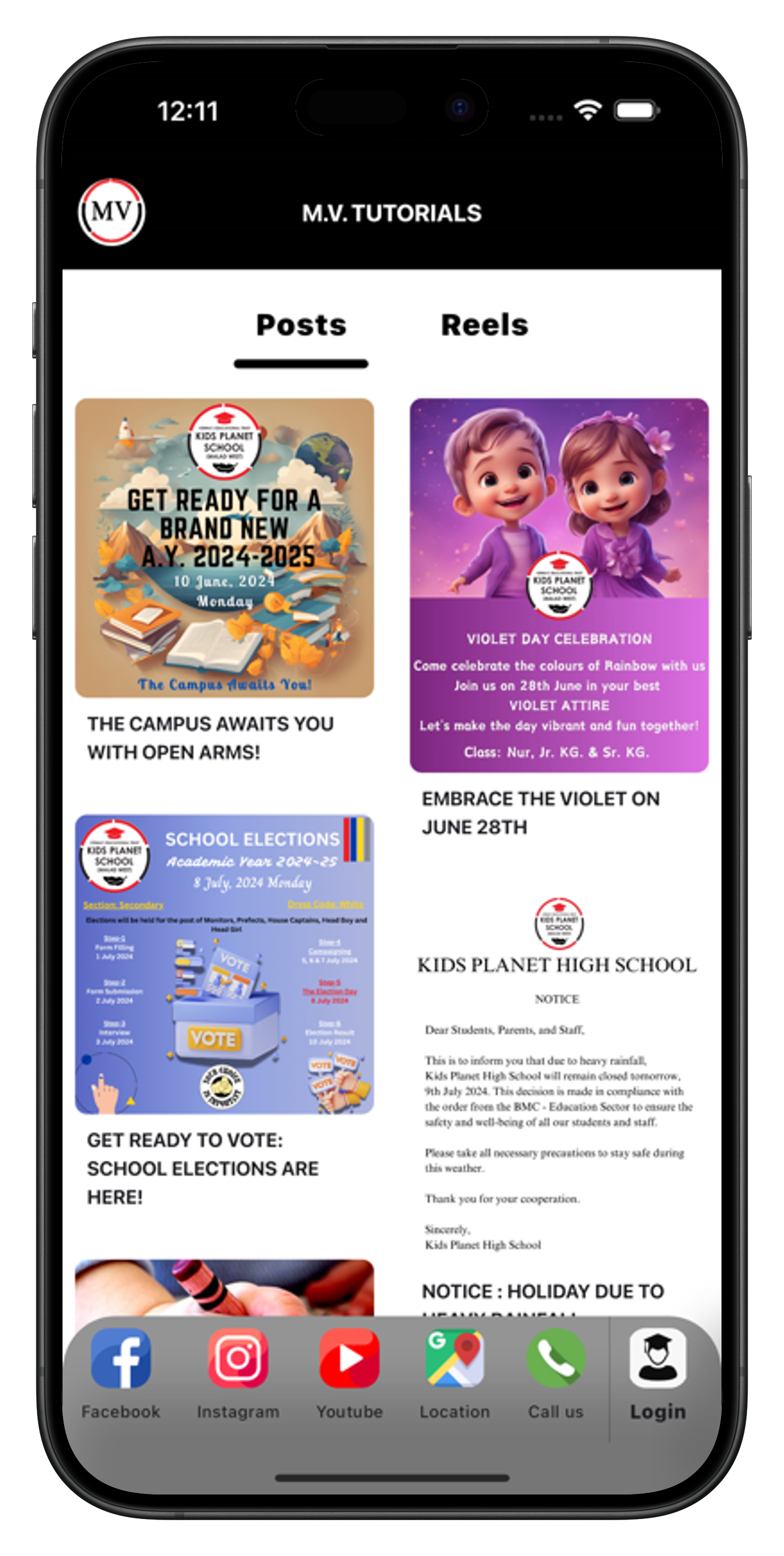 Verma Group App Interface